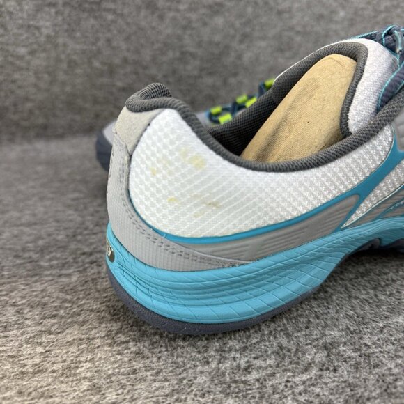 ✅Merrell Allout Fuse Trail Running Shoes Womens Size 11 Sleet/Lime J06324 *STAIN - Picture 2 of 13